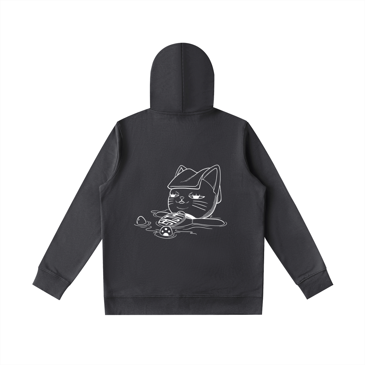 Psychic Cat Streetwear Oversized Hoodie - AY - Line Anime