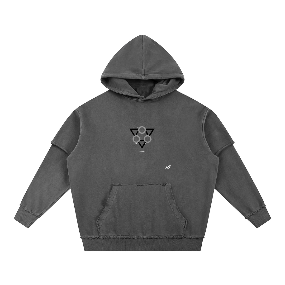 Scrap God Streetwear Ripped Hoodie - AY - Line Anime