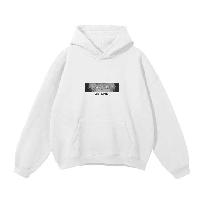 The Honored One classic Streetwear Hoodie White - AY - Line Anime