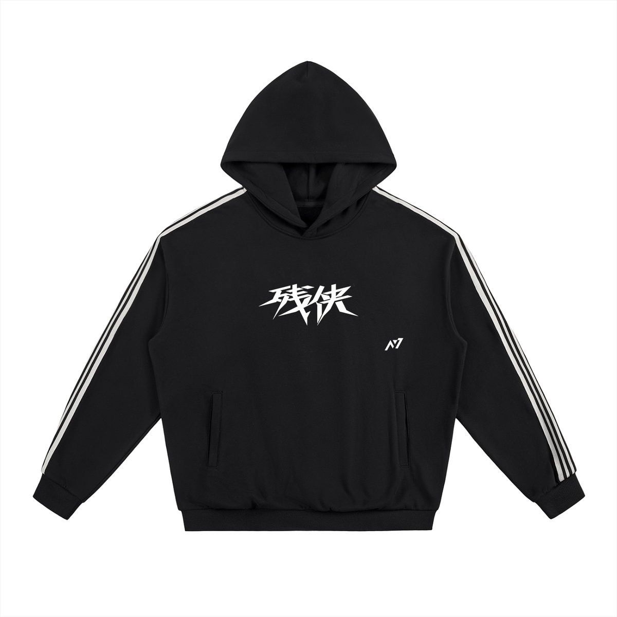 Shatterpoint Striped Hoodie - AY - Line Anime