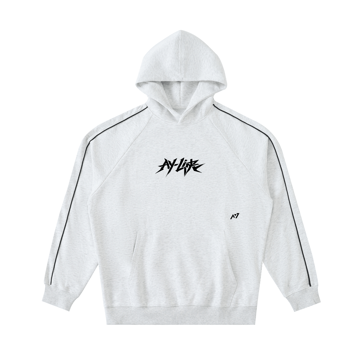 Neon Remorse Striped Hoodie - AY - Line Anime