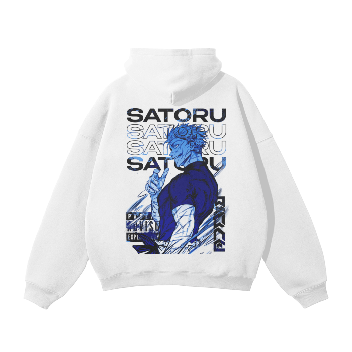 The Honored One classic Streetwear Hoodie White - AY - Line Anime