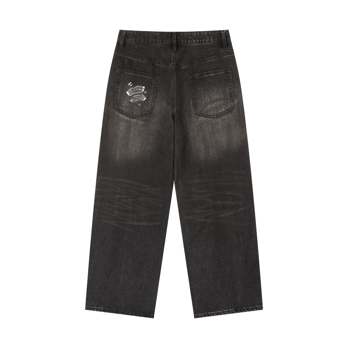 Steel Balll Denim Jeans - AY - Line Anime