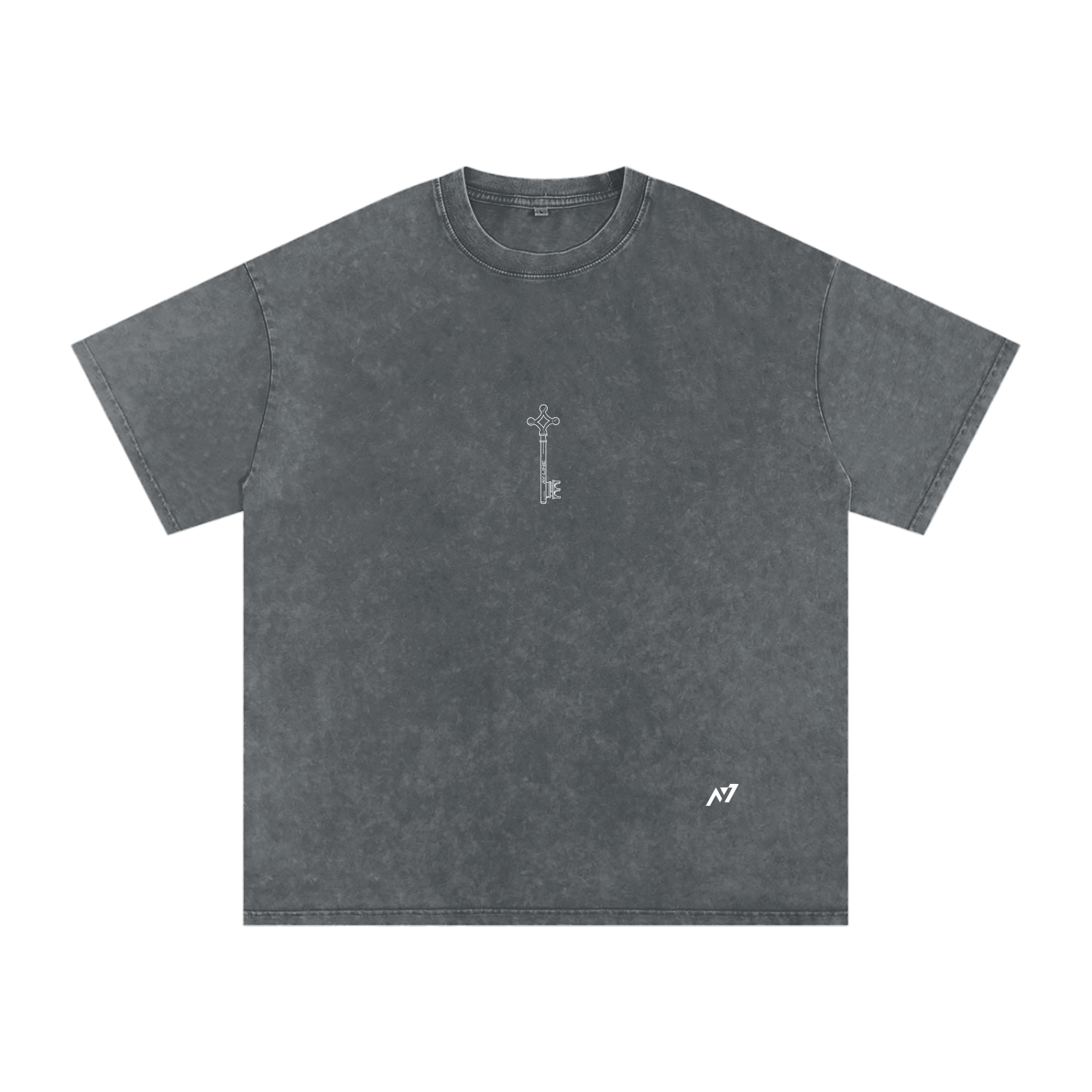 Wings of Defiance Dark Washed Streetwear Shirt - AY - Line Anime