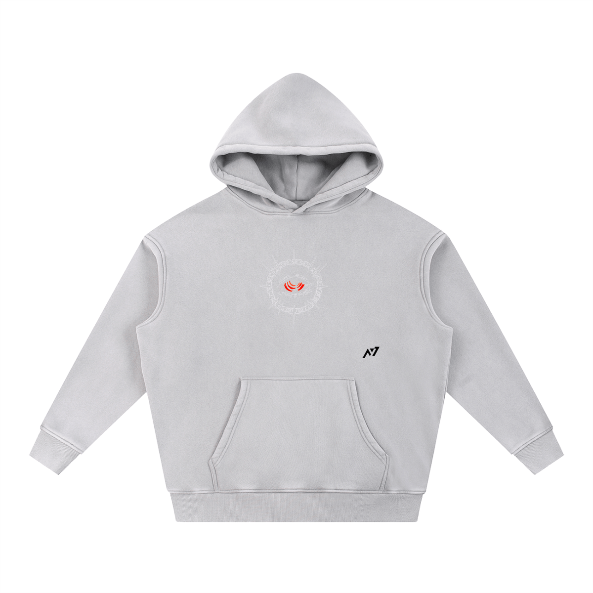 Saint of Violence Washed Hoodie - AY - Line Anime