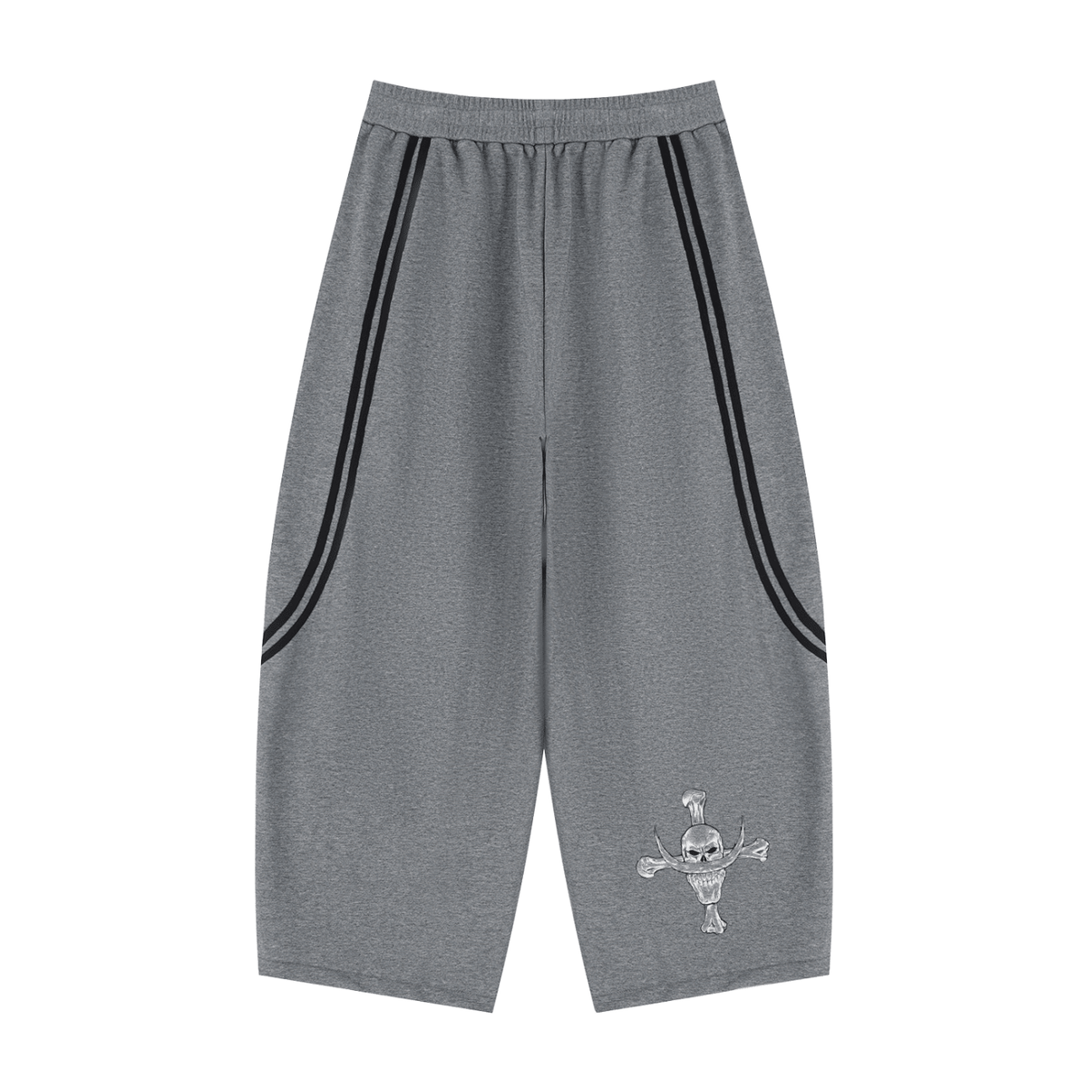 White Beard Streetwear Sweatpants - AY - Line Anime