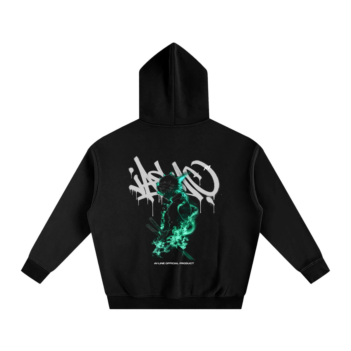 Wind Breathing Streetwear Hoodie - AY - Line Anime