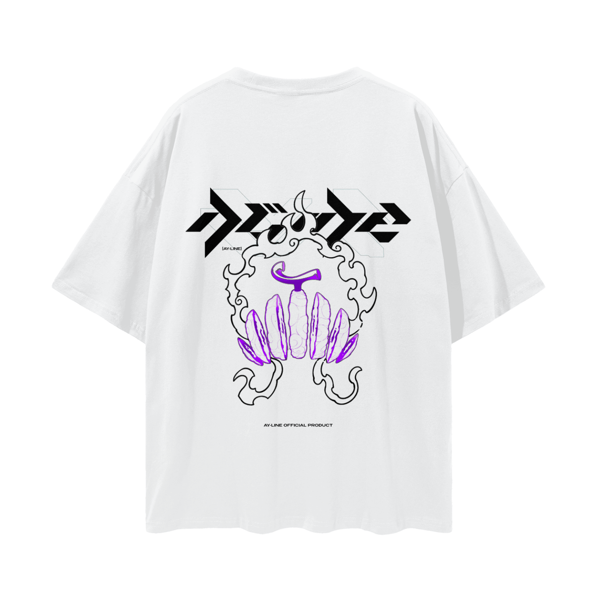 Awakened Pulse Streetwear Shirt White - AY - Line Anime