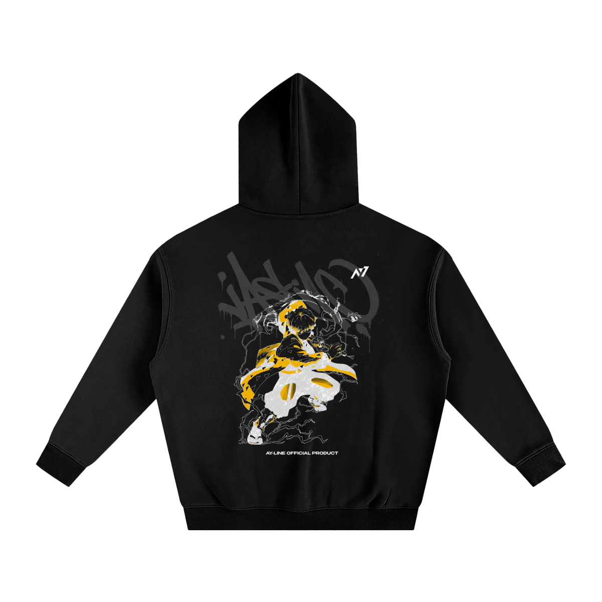 Thunderclap Streetwear Hoodie - AY - Line Anime