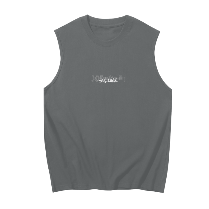 The Honored One Streetwear Tank Top Grey - AY - Line Anime