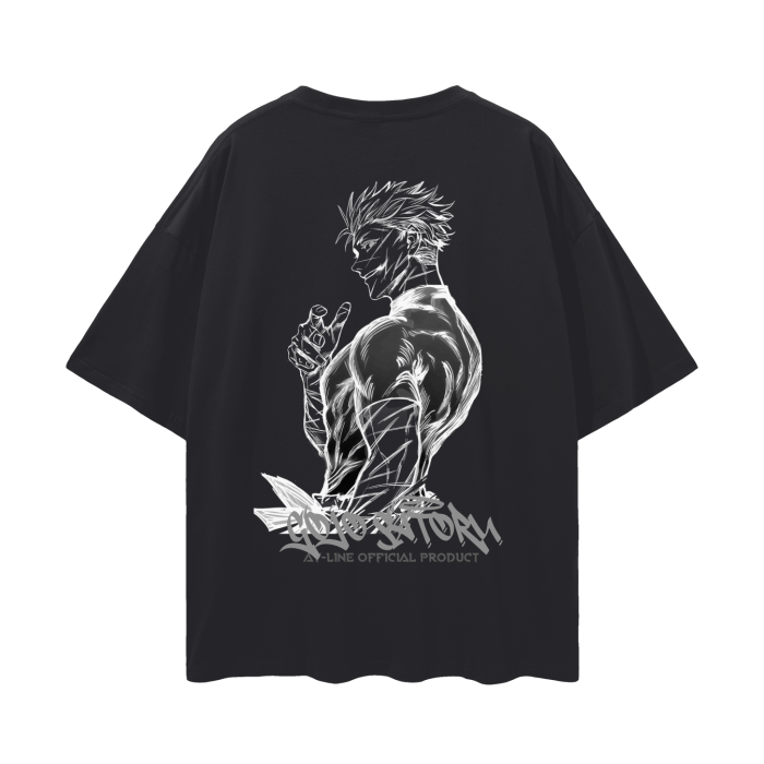 The Honored One Streetwear Shirt Black - AY - Line Anime