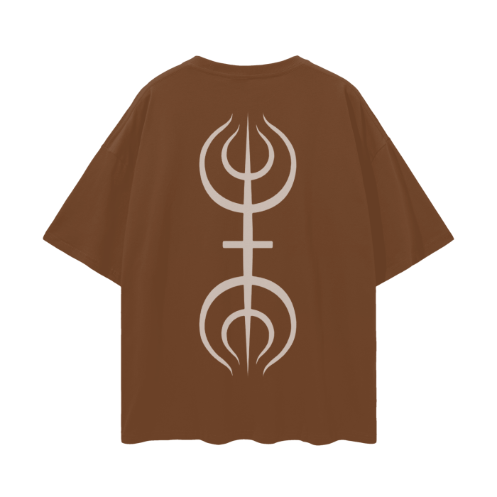 Nature’s Heart Streetwear Shirt Brown - AY - Line Anime