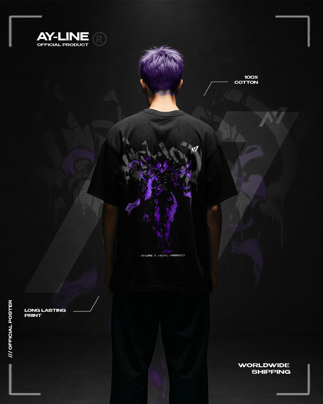 King of the Ants Streetwear Shirt - AY - Line Anime
