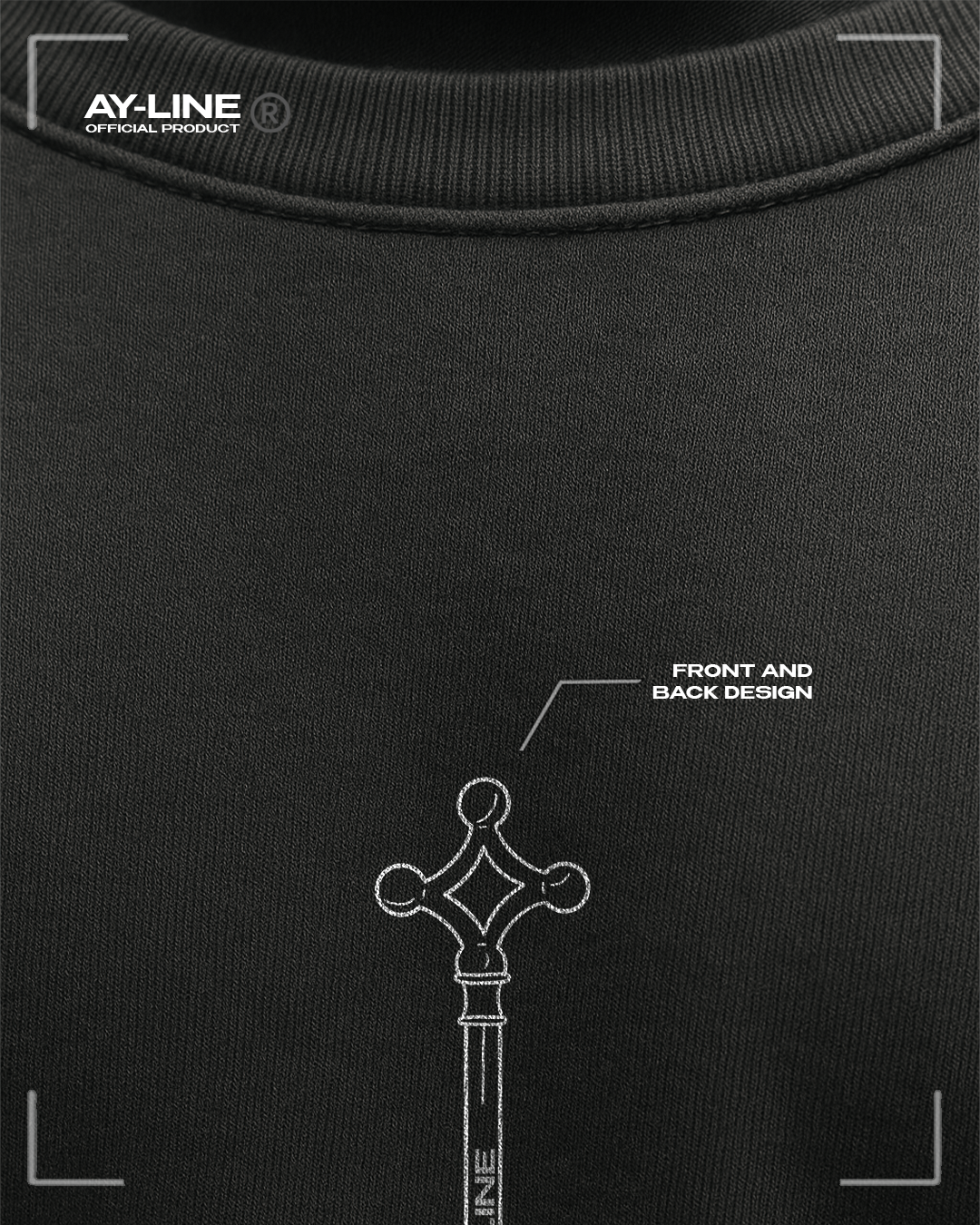 The Unforgiven Path Streetwear Shirt Grey - AY-Line Anime