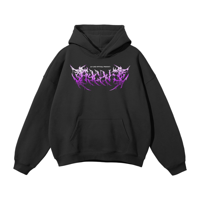 King Of Curses Streetwear Hoodie Black - AY - Line Anime