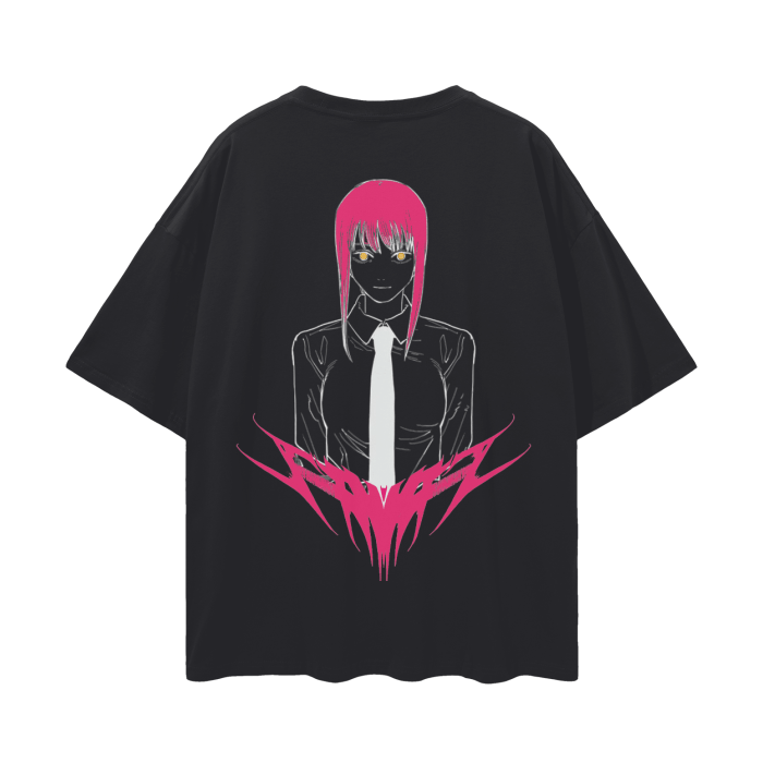 Control Devil Streetwear Shirt Black - AY - Line Anime