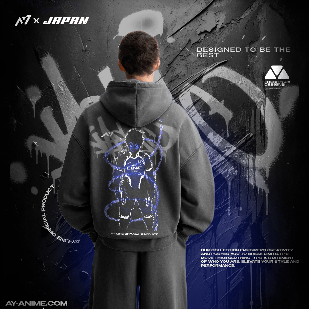 The Egoist Streetwear Hoodie - AY - Line Anime
