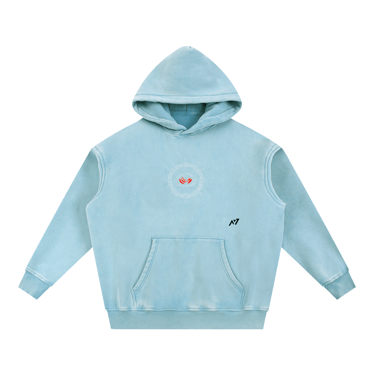 Saint of Violence Washed Hoodie - AY - Line Anime