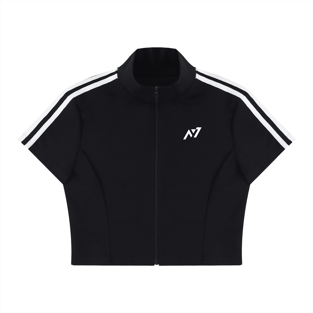 Cat Burglar Full Zip Short Sleeve - AY - Line Anime