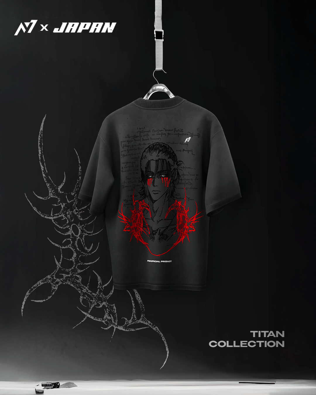 The Unforgiven Path Grey Streetwear Shirt - AY - Line Anime