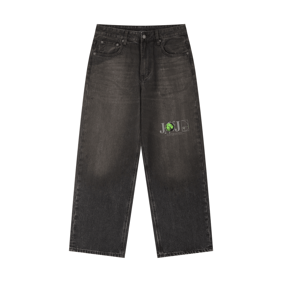 Steel Balll Denim Jeans - AY - Line Anime