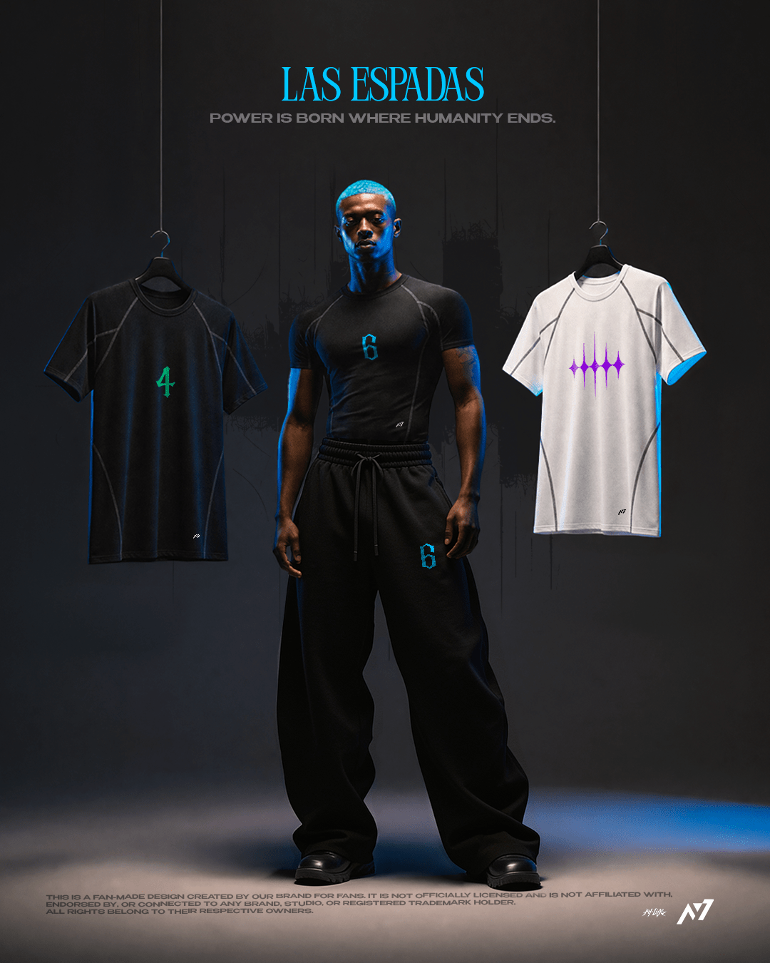 Las Espadas Compression Shirt - AY-Line Anime