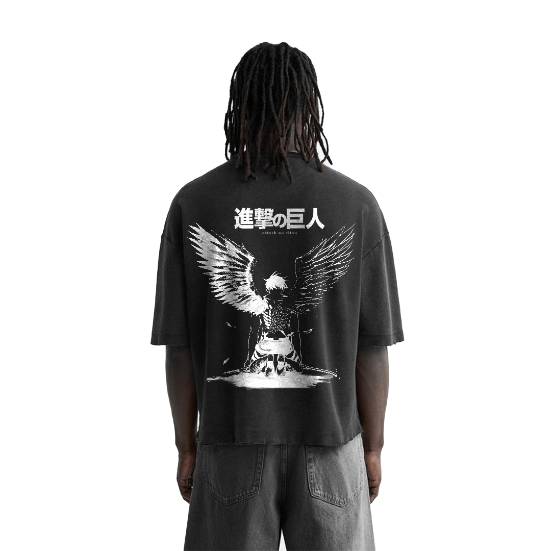 Wings of Destruction Streetwear Shirt - AY - Line Anime