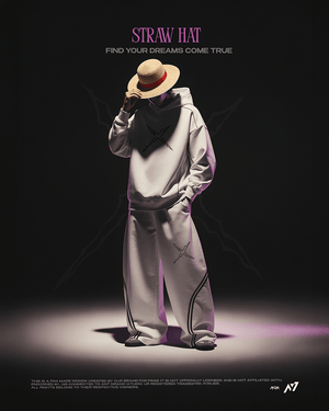Straw Hat Streetwear Hoodie