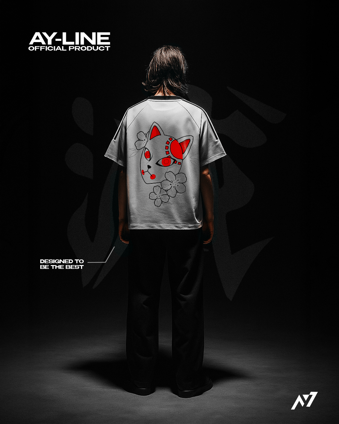 Masked Slayer Streetwear Crewneck Shirt - AY - Line Anime