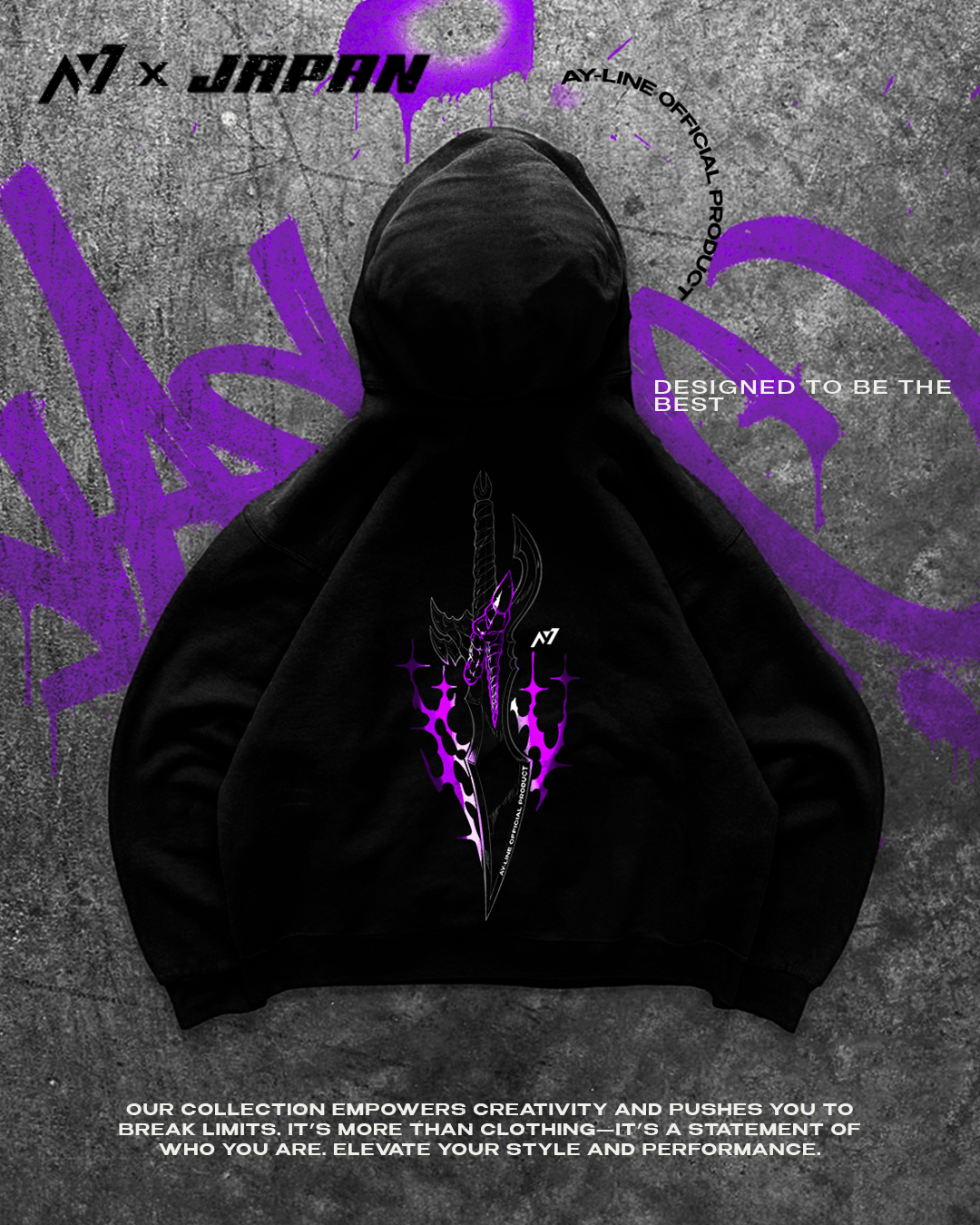Kasaka's Venom Fang Streetwear Hoodie - AY - Line Anime