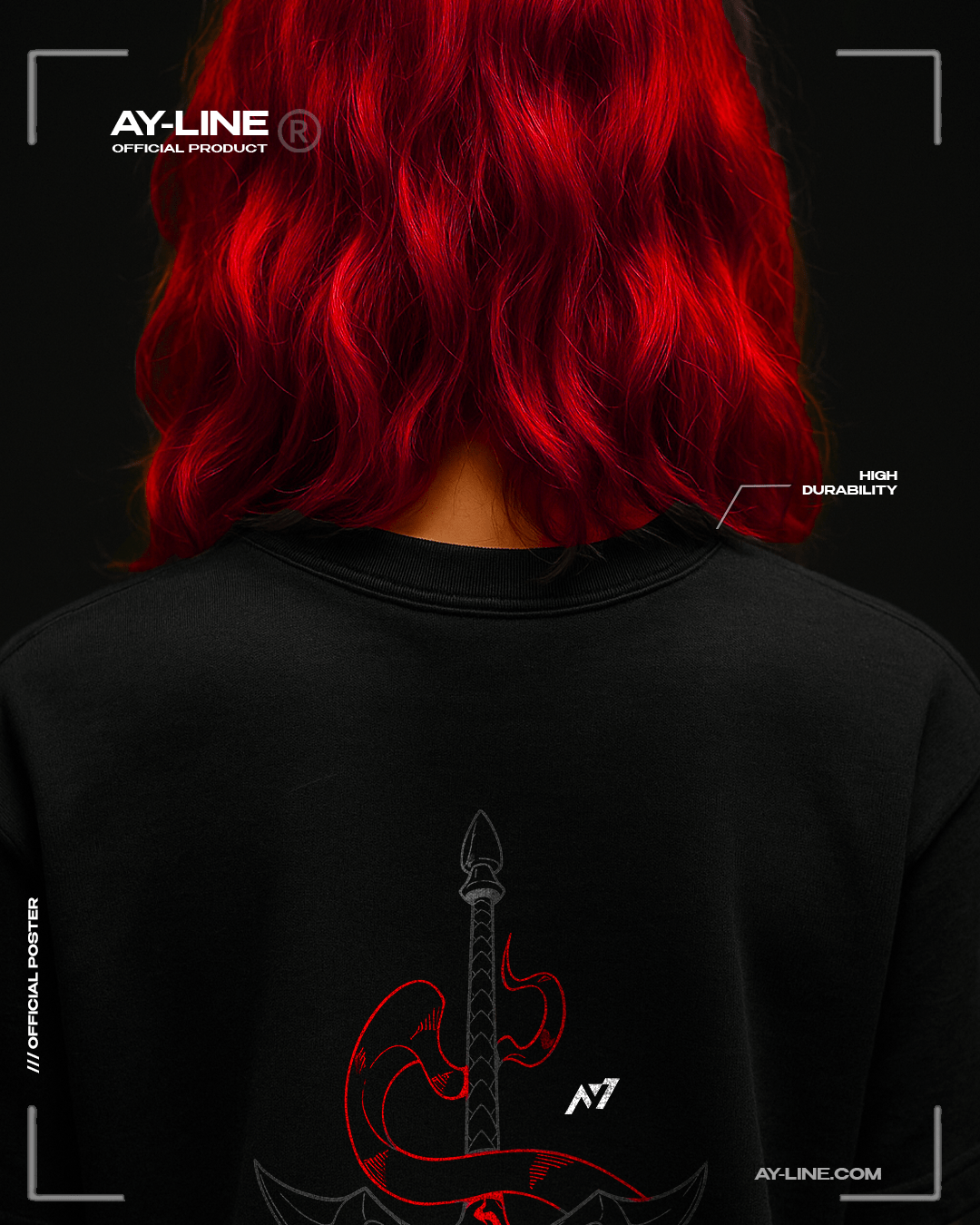 Demonic Blade Streetwear Shirt - AY - Line Anime