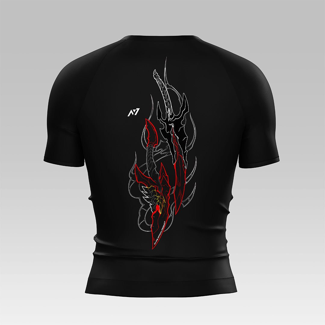 Wrath Dagger Compression Shirt - AY - Line Anime
