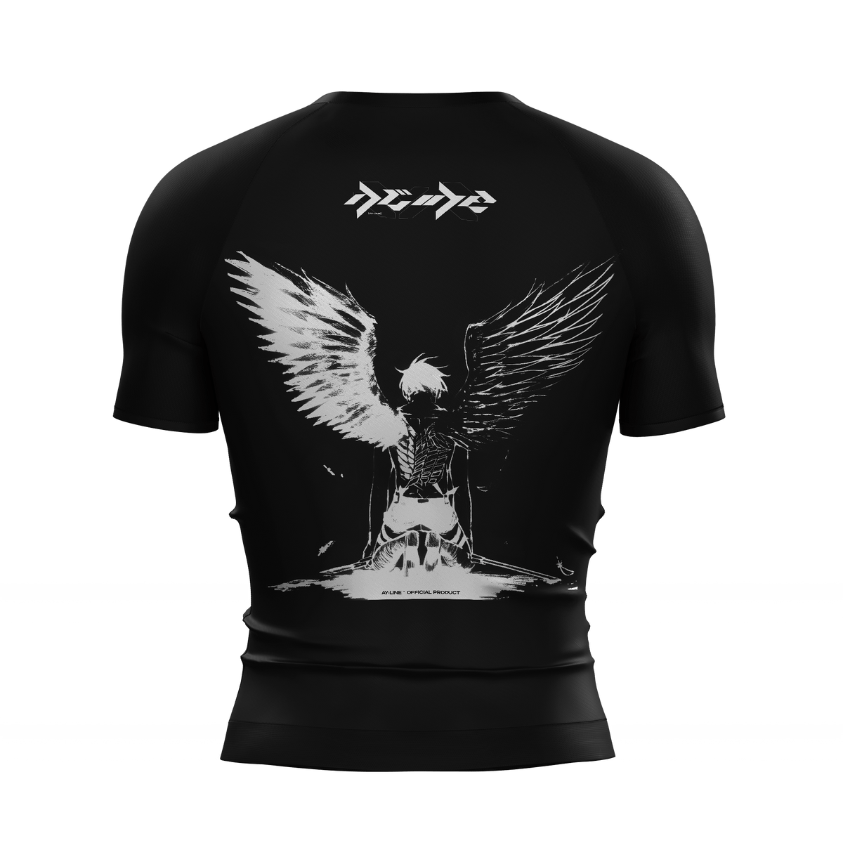 Wings of Destruction Compression Shirt - AY - Line Anime