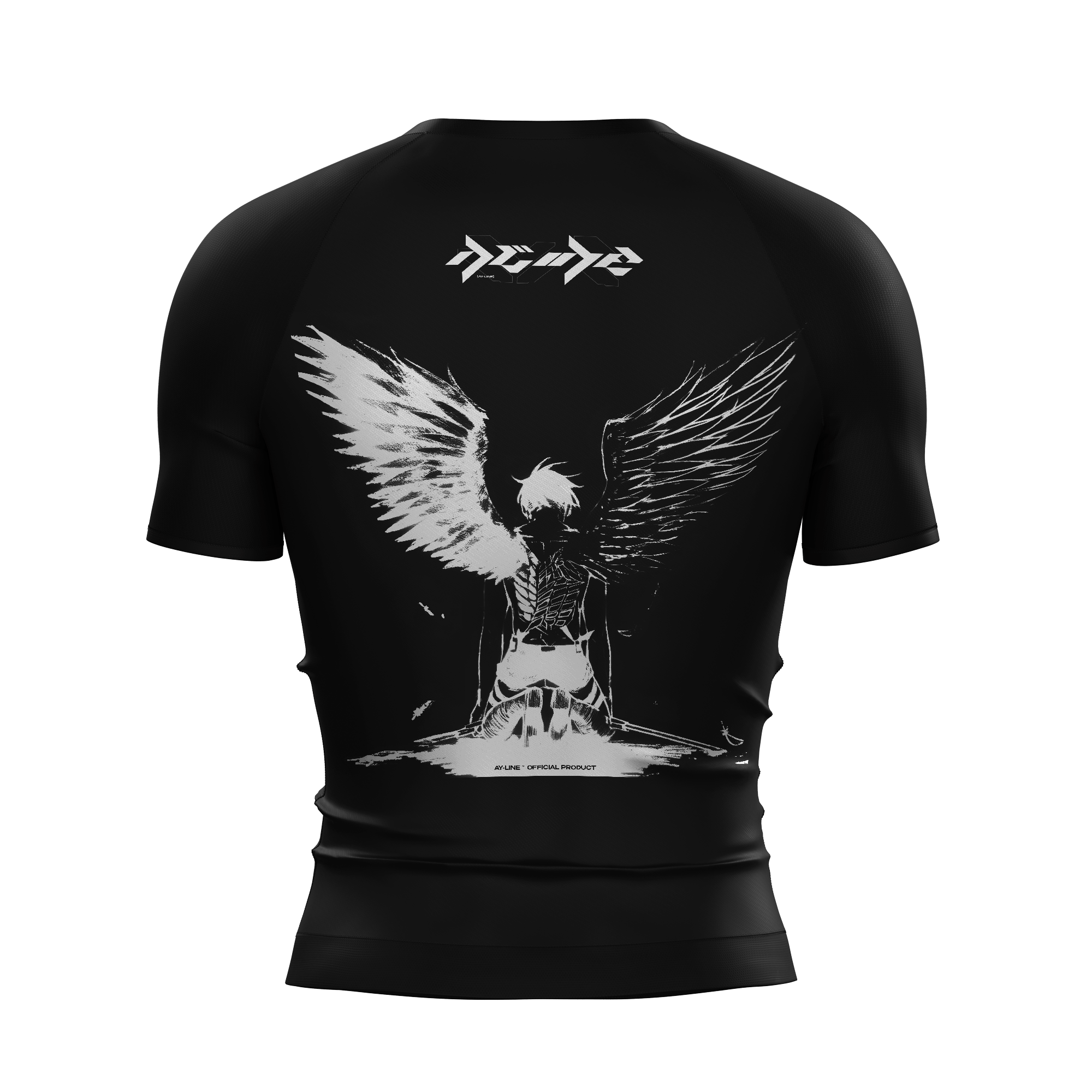 Wings of Destruction Compression Shirt - AY - Line Anime
