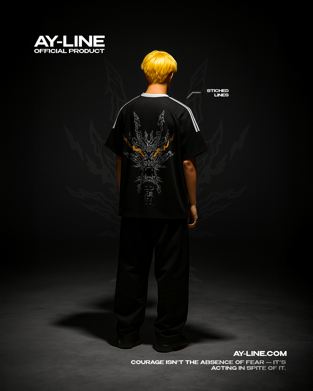 Thunderclap 2.0 Streetwear Crewneck Shirt - AY - Line Anime