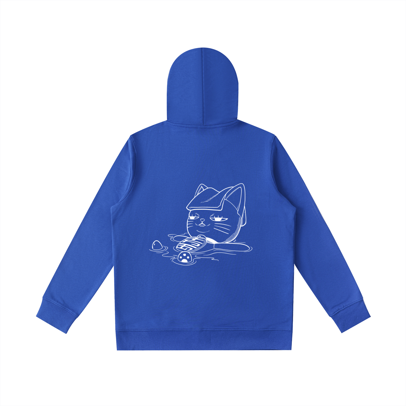 Psychic Cat Streetwear Oversized Hoodie - AY - Line Anime
