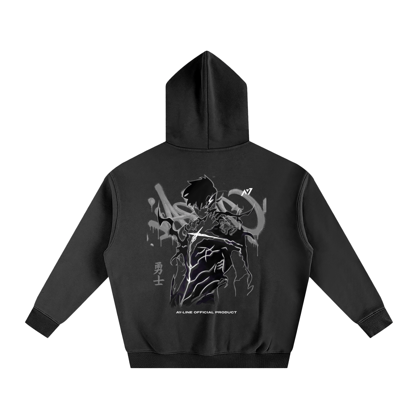 Shadow Monarch 2.0 Streetwear Hoodie - AY - Line Anime