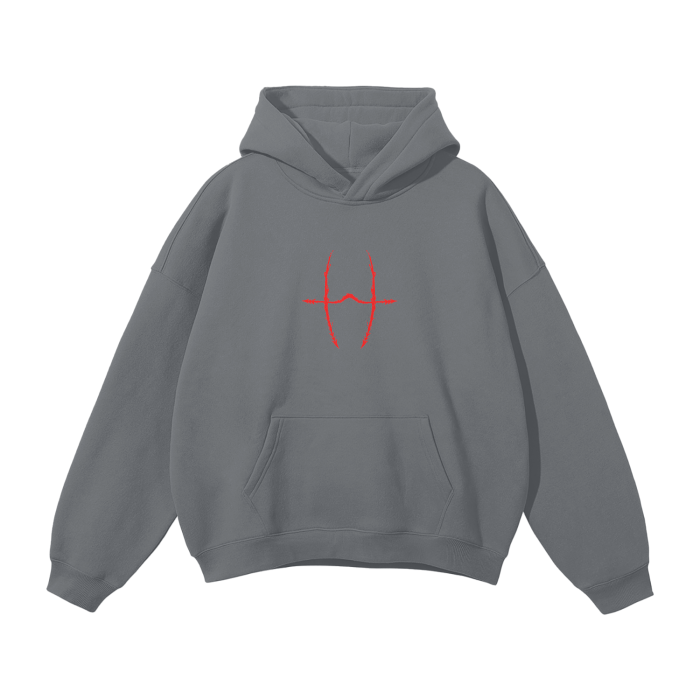Crimson Flow 2.0 Streetwear Hoodie - AY - Line Anime