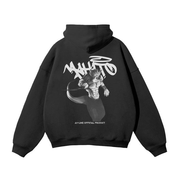 Manipulator of Flesh Graffiti Streetwear Hoodie - AY - Line Anime