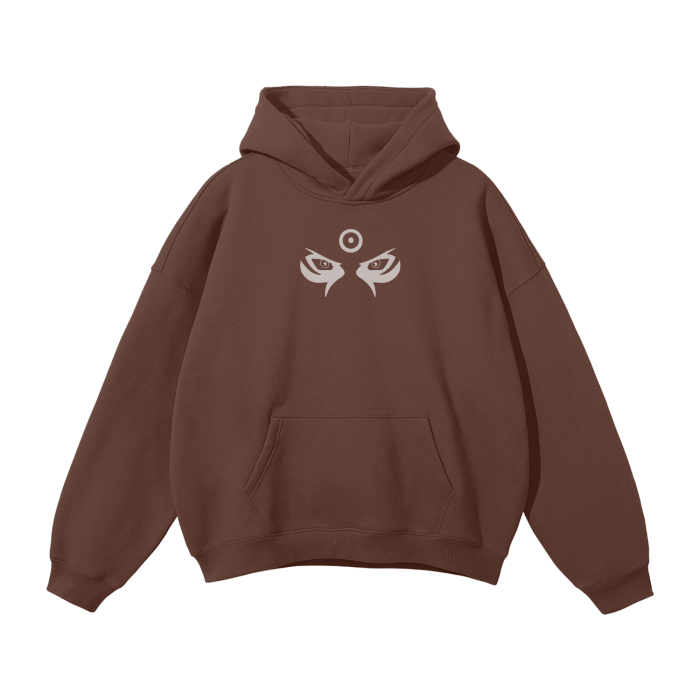 Nature’s Heart Streetwear Hoodie Brown - AY - Line Anime