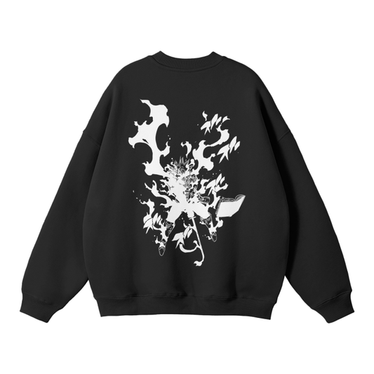 Grimoire Rise Graffiti Streetwear Sweatshirt - AY - Line Anime