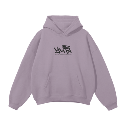 Cursed Companion Graffiti Streetwear Hoodie Purple - AY - Line Anime