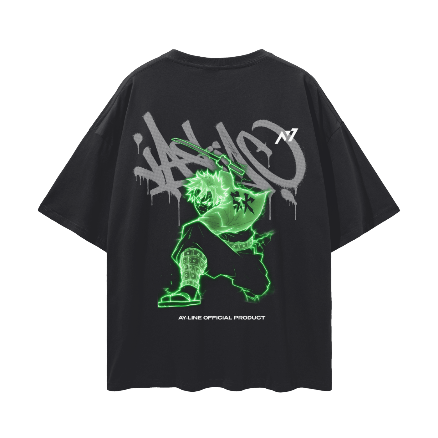 Cut Through Streetwear Shirt - AY - Line Anime