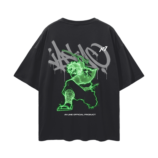 Cut Through Streetwear Shirt - AY - Line Anime