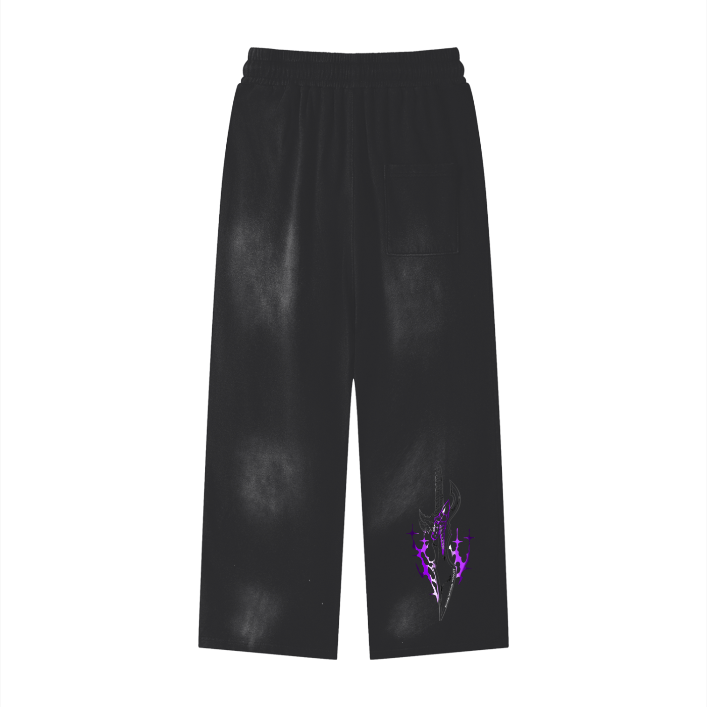 Kasaka's Venom Fang Streetwear Washed Baggy Joggers - AY - Line Anime