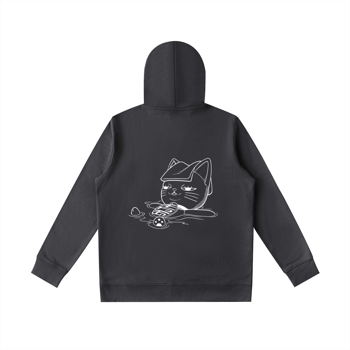 Psychic Cat Streetwear Oversized Hoodie - AY - Line Anime