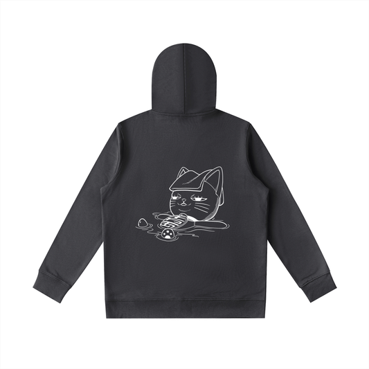 Psychic Cat Streetwear Oversized Hoodie - AY - Line Anime