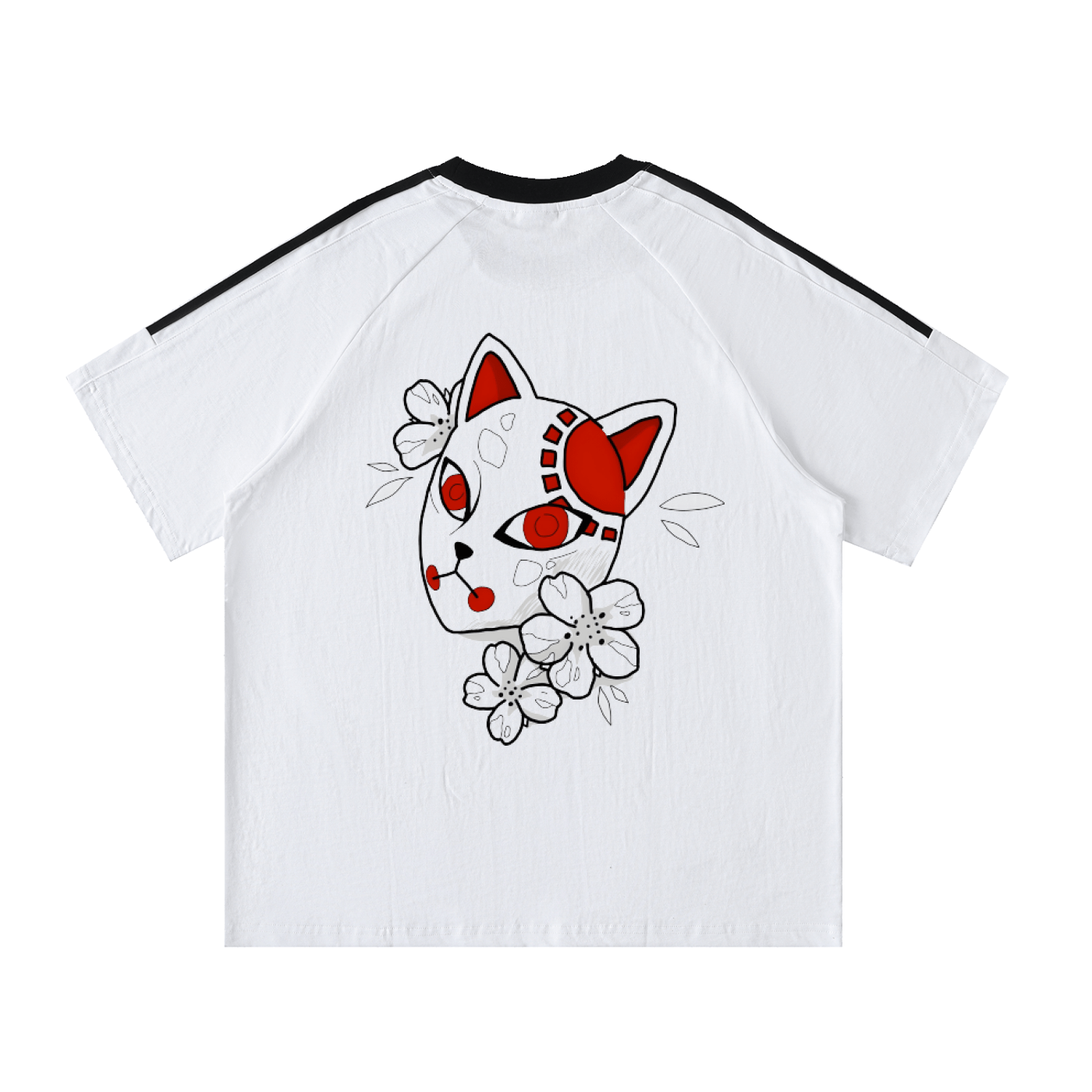 Masked Slayer Streetwear Crewneck Shirt - AY - Line Anime