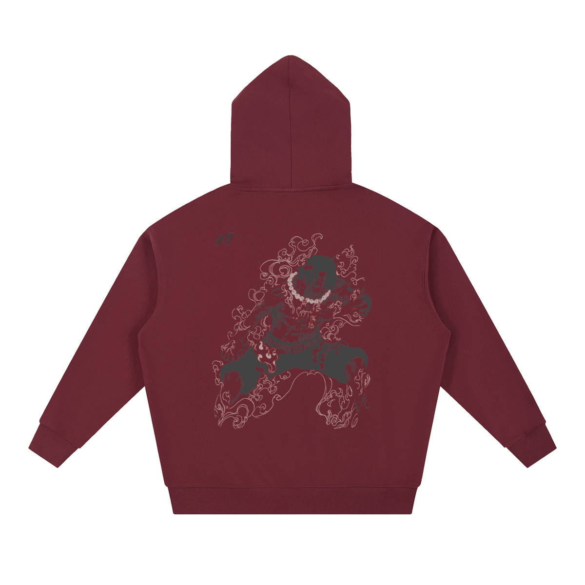 Fire Fist Streetwear Hoodie - AY-Line Anime