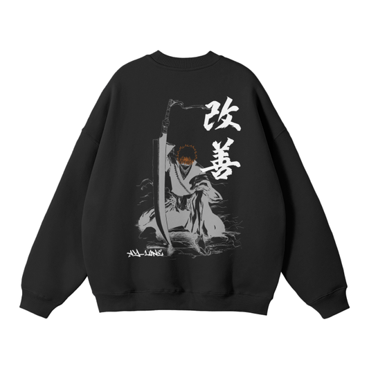 Blade of Justice Graffiti Streetwear Sweatshirt - AY - Line Anime